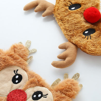 Cute Fawn Plush Sleep Mask