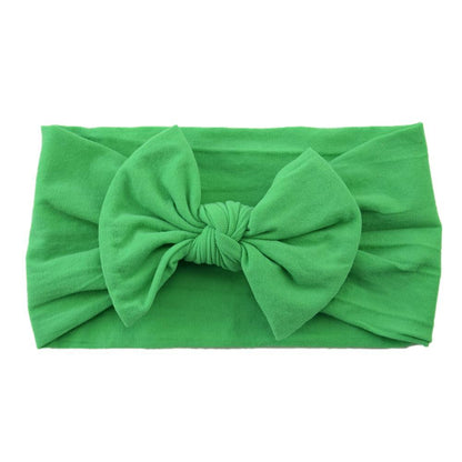 Children's Hair Accessories Nylon Bow Hair Band