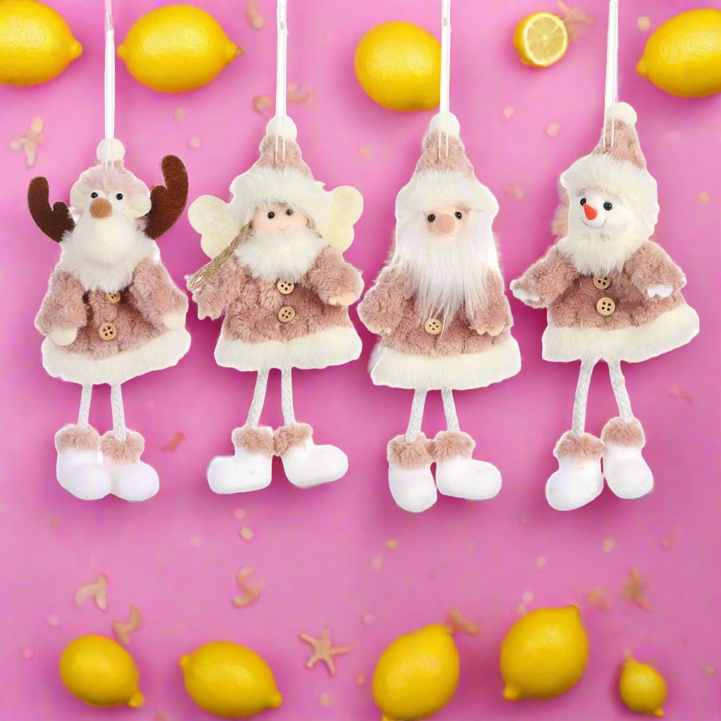 Christmas decoration Santa Claus Snowman Pendant Doll