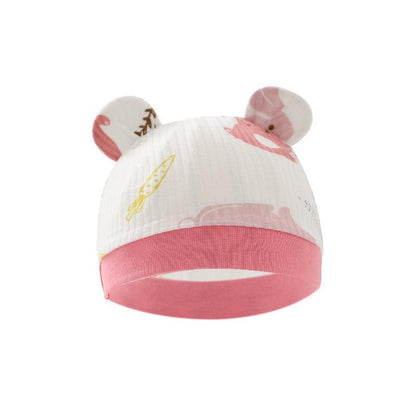 Binaural Printed Hat For Newborn Baby