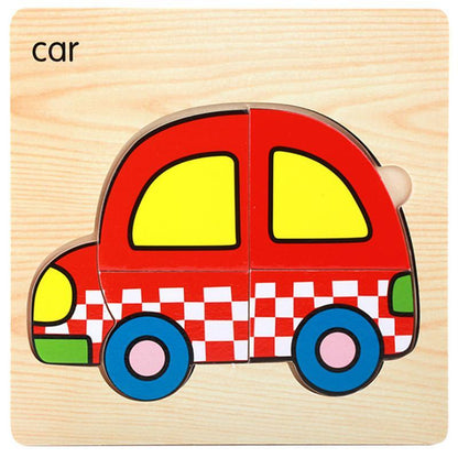 Children's Wooden Puzzle Toy