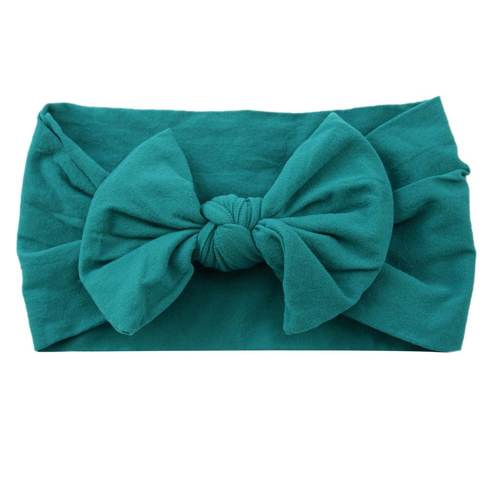 Children's Hair Accessories Nylon Bow Hair Band