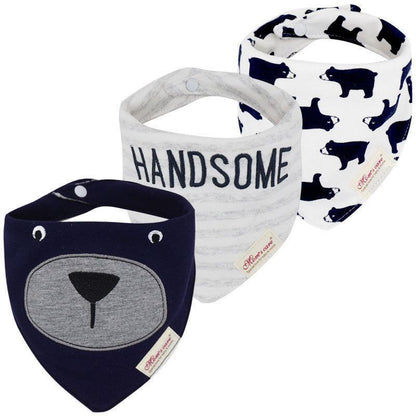3pcs/set Baby Triangle Bib Saliva towel