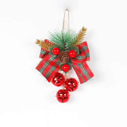 Christmas Bell Christmas Tree Bow Ornaments Decoration