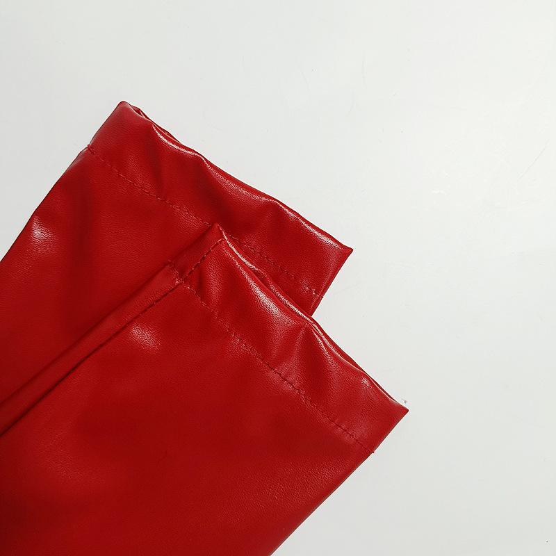 Girls' Kids Faux Leather Dress