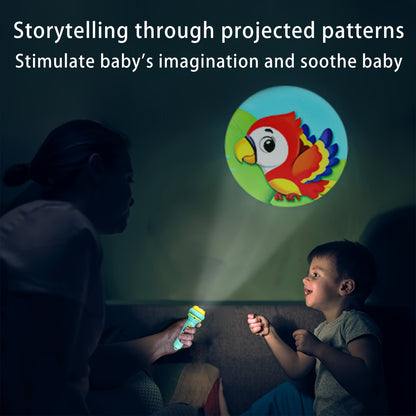 Children's Projection Flashlight, Educational Toy