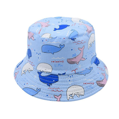 Children's Multi Style Cartoon Pattern Fisherman Hat