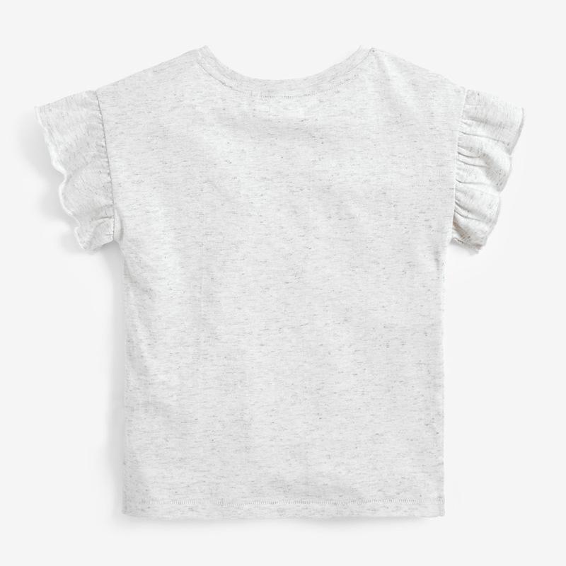 T-shirt Knitted Short Sleeve Girls' T-shirt