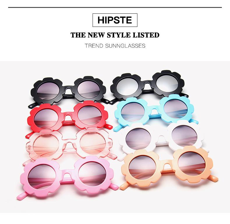 3PCS  New sunflower children's sunglasses wholesale