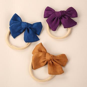Baby Saliva Towel Nylon Headband Set
