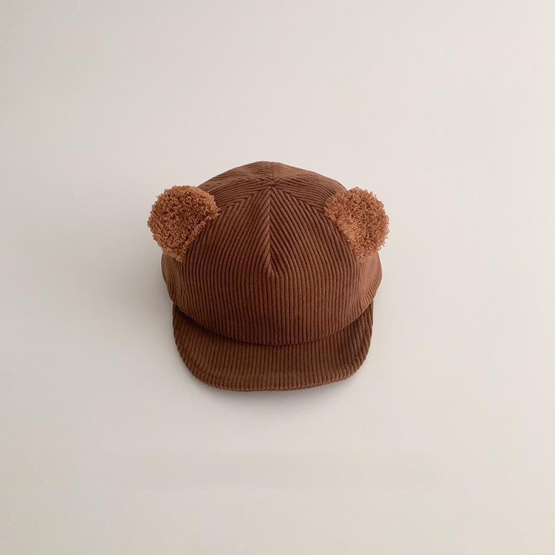 Baby Warm Padded Corduroy Cap