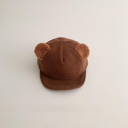 Baby Warm Padded Corduroy Cap