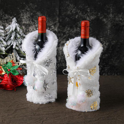 Christmas Decorative Wine Bottle Cover Bag