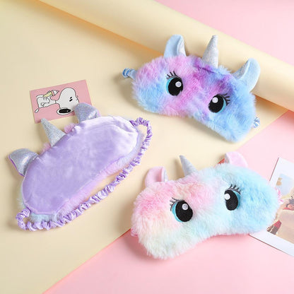 Unicorn Big Eye Plush Eye Patch Children's Shading Eyeshade
