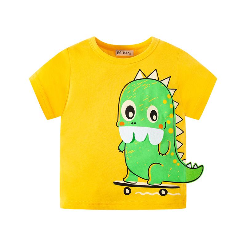 Children's Cartoon Dinosaur Top
