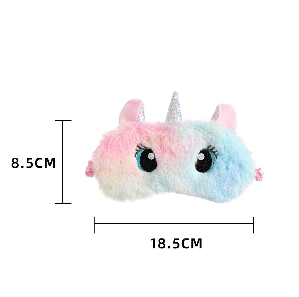 Unicorn Big Eye Plush Eye Patch Children's Shading Eyeshade