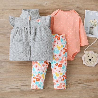 Baby's Coat Three-Piece Climbing Suit