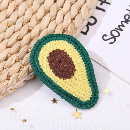 Girl's Sweet Wool Stereo Hairpin