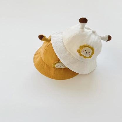 Baby Cartoon Sunscreen Fisherman Hat