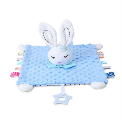 Baby animal card bed hanging towel toy