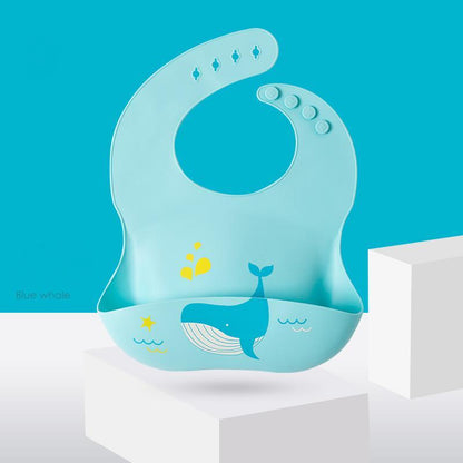 Baby Bib Waterproof Silicone Bib