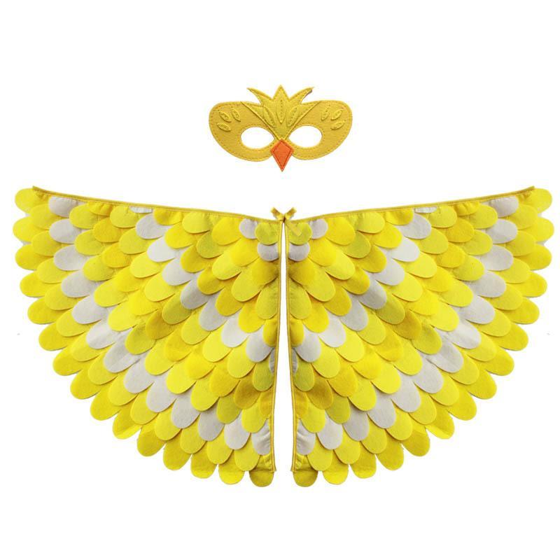 Felt Wings Evil Children Dress Up Wings for Halloween