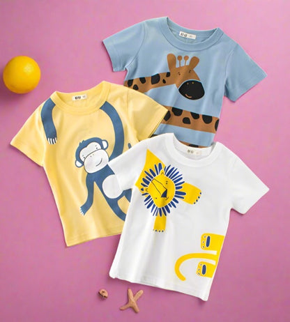 Boys' short sleeve T-shirt