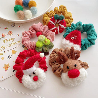 Christmas Series Hair Rope Children's Hair Tie
