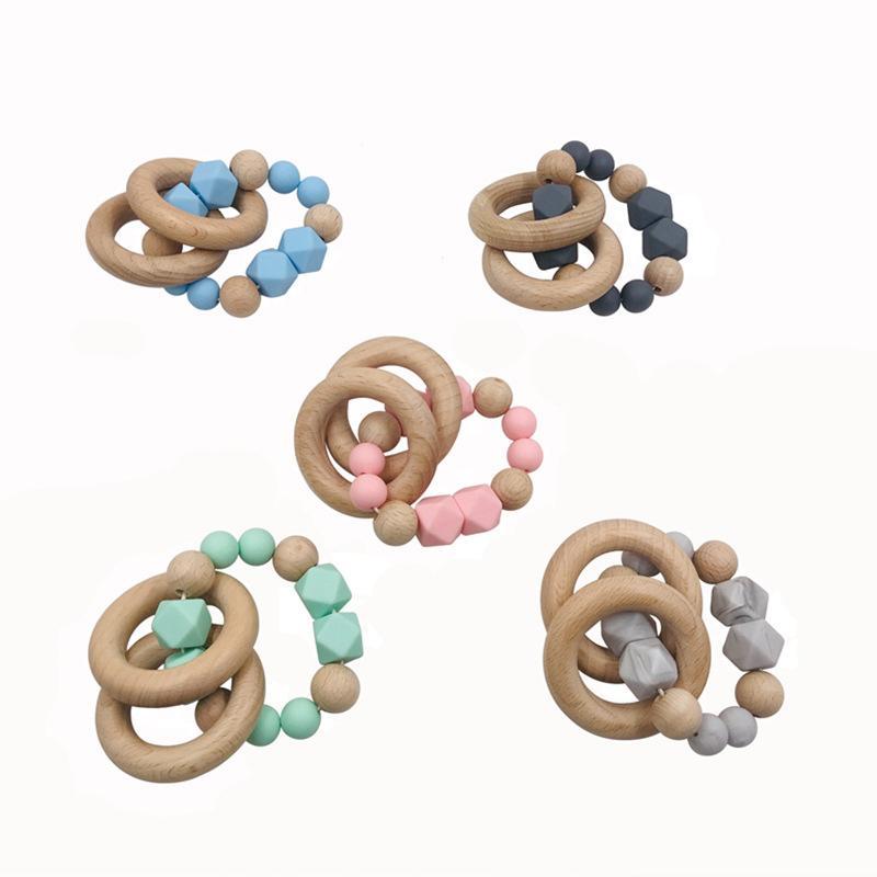 Baby Beech Silicone Teether Bracelet