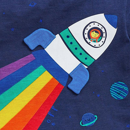 New Short Sleeved Children's T-shirt Cartoon Shirt