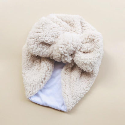 Children's Big Bow Winter Warm Baby Hat