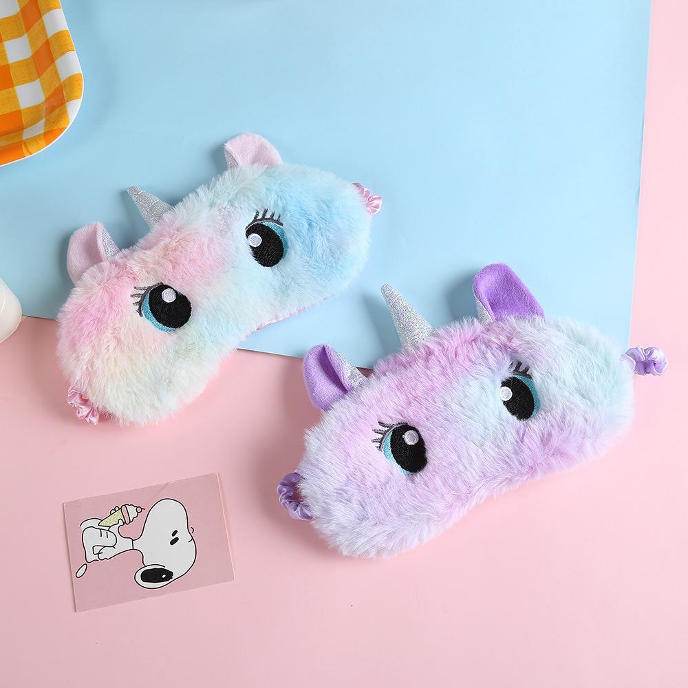Unicorn Big Eye Plush Eye Patch Children's Shading Eyeshade