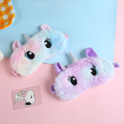 Unicorn Big Eye Plush Eye Patch Children's Shading Eyeshade