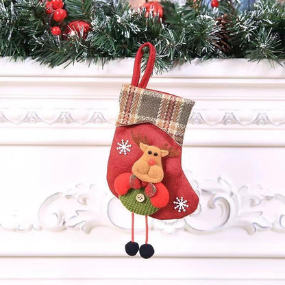 Christmas Stocking Ornaments Gift Bag Christmas Tree Pendant