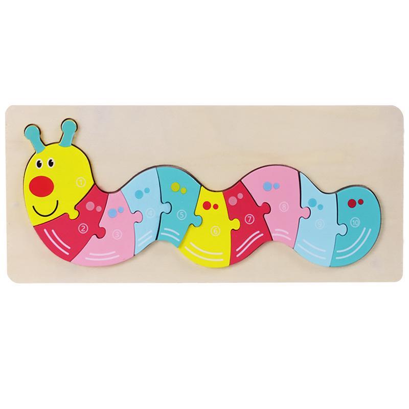 Children's Early Education Stereo Puzzle Toy