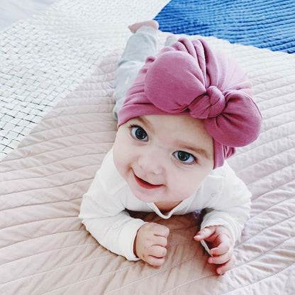 Baby Hat Cotton Bow Hat