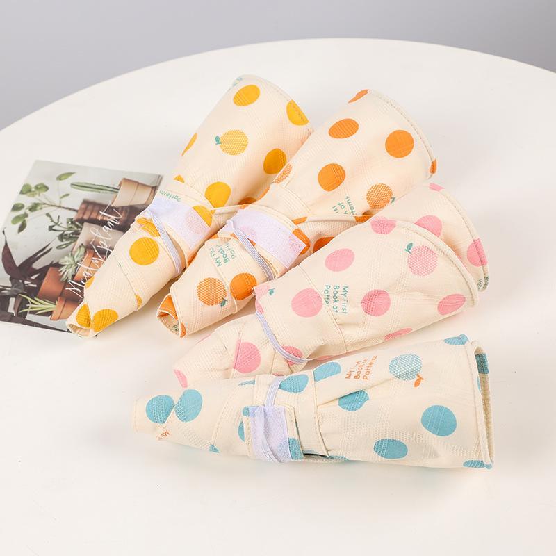 Colorful Dot Children's Foldable Empty Top Sunshade Hat
