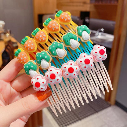 3pcs/set Broken Hair Comb Girl's Cute Hair Accessories