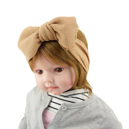 Children's Big Bow DIY Fabric Hair Tape
