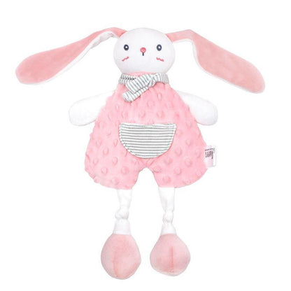 Baby animal card bed hanging towel toy