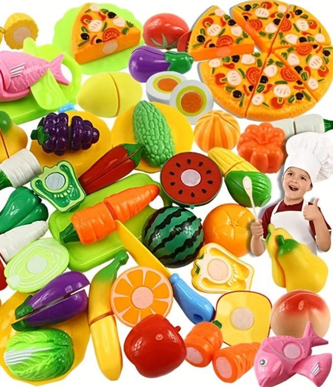 Fun Cutting Food Fruit And Vegetable Toys