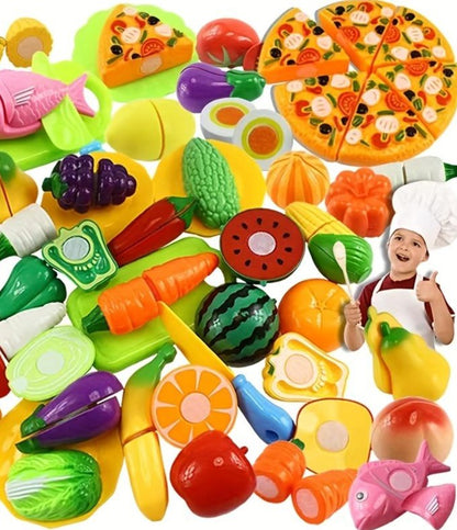 Fun Cutting Food Fruit And Vegetable Toys