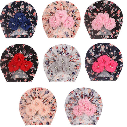 Children's Jewelry Baby Printed Pullover HAT Baby Hat