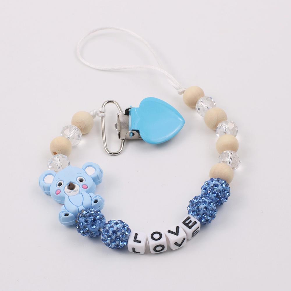 Baby Koala Pacifier Clip Teether Anti-drop Chain