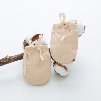 Baby Scratch-proof Gloves Breathable Cotton Protective Glove