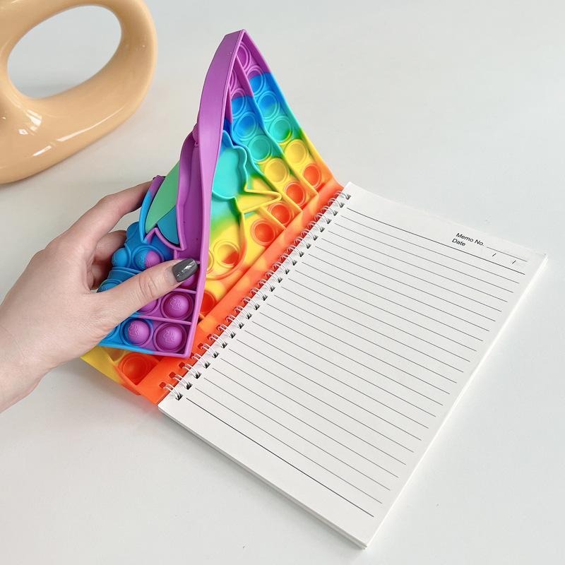 Notebook Coil Loose-leaf Press Decompression Toy Stationery