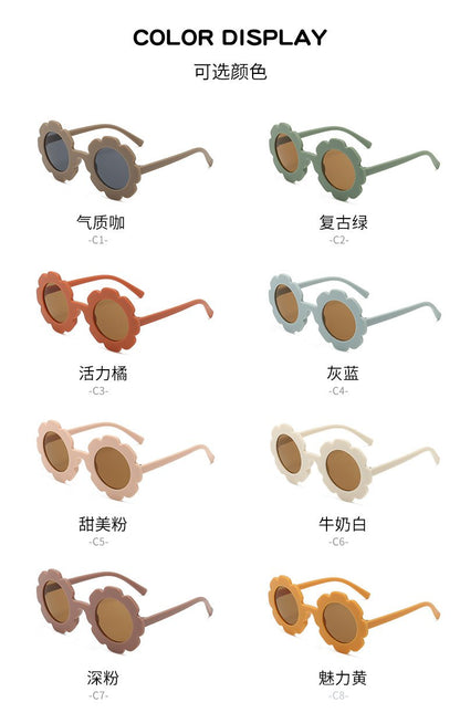 Children's Frosted Macarone Sunglasses Lovely Sunglasses
