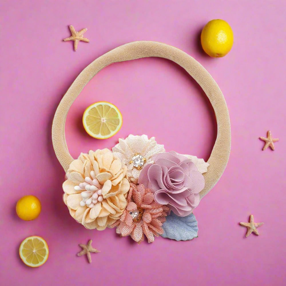 Baby Headband Three-dimensional Flower Hair Band