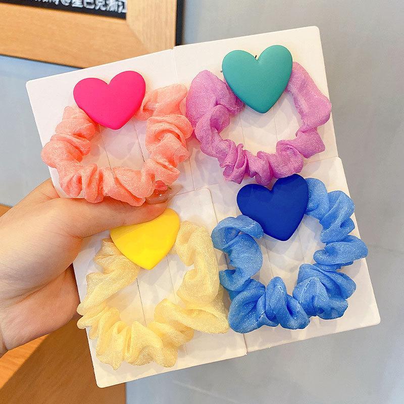 Children's Pleated Small Intestine Hair Tie Candy Headdress
