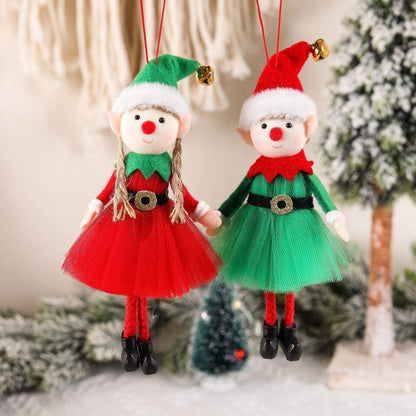 Elf Doll Pendant Christmas Tree Decoration Ornaments